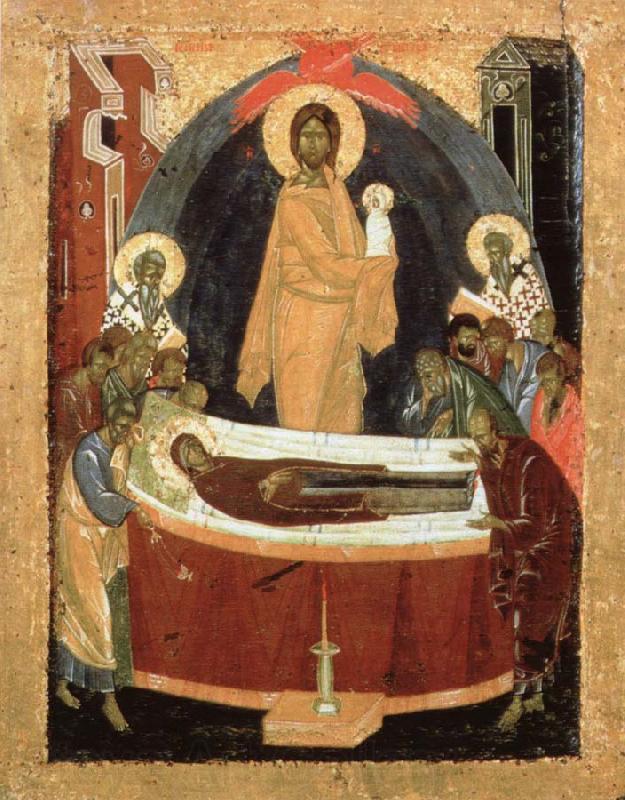 THEOPHANES the Greek Dormition of the virgin Spain oil painting art
